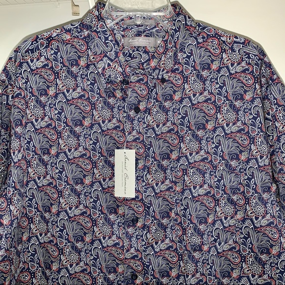 Daniel Cremieux Signature Floral Paisley Shirt XL - Picture 1 of 9